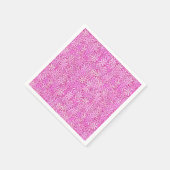 Roze en orchidee bloemen, orchidee achtergrond servetten (Hoek)