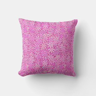 Roze en orchideeën bloemen, orchidee achtergrond kussen