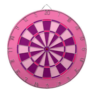 Roze en Paars Dartbord