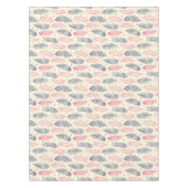 Roze en Paars etnisch vangpatroon Tafelkleed (Voorkant)