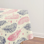 Roze en Paars etnisch vangpatroon Tafelkleed (Voorbeeld)