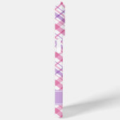 Roze en Paars geplakt patroon Case-Mate iPhone Case (Achterkant / Rechts)