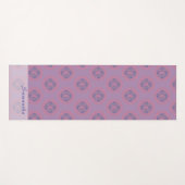 roze en Paars Mandala Pattern Yogamat (Voorkant (horizontaal))