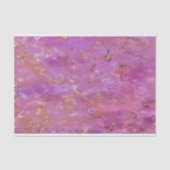 Roze en Paars met gouden tinten Tissuepapier (Voorkant)