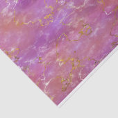 Roze en Paars met gouden tinten Tissuepapier (Detail)