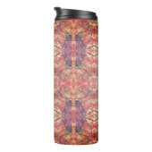 Roze en paars patroon thermosbeker (Geroteerd rechts)