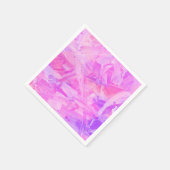 Roze en Paars Servet (Hoek)