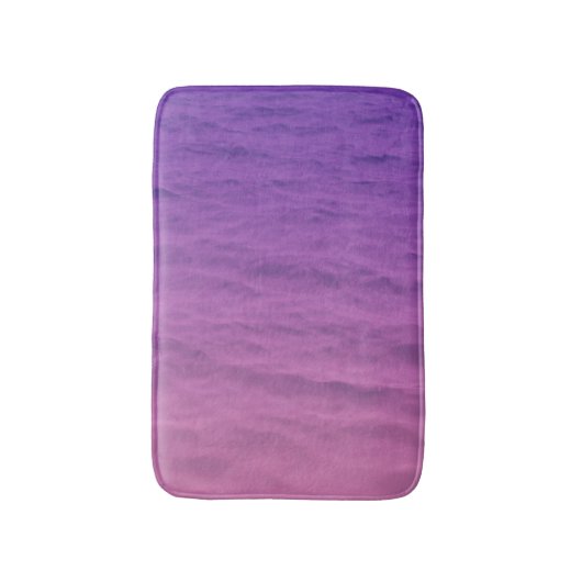 Roze en Paars Zee Badmat (Voorkant Verticaal)