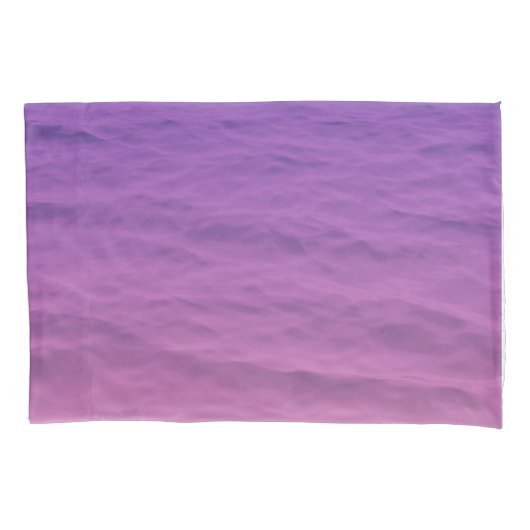 Roze en Paars Zee Kussensloop (Voorkant)