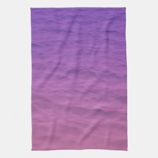 Roze en Paars Zee Theedoek (Verticaal)