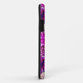 Roze en Paarse Abstracte bloemen Case-Mate iPhone Case (Achterkant/rechts)