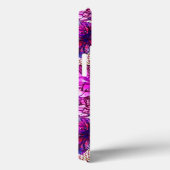 Roze en Paarse Abstracte bloemen Case-Mate iPhone Case (Achterkant / Rechts)