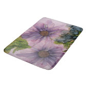 roze en paarse alcoholbloem badmat (Gekanteld)
