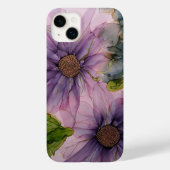 roze en paarse alcoholbloem Case-Mate iPhone case (Achterkant)