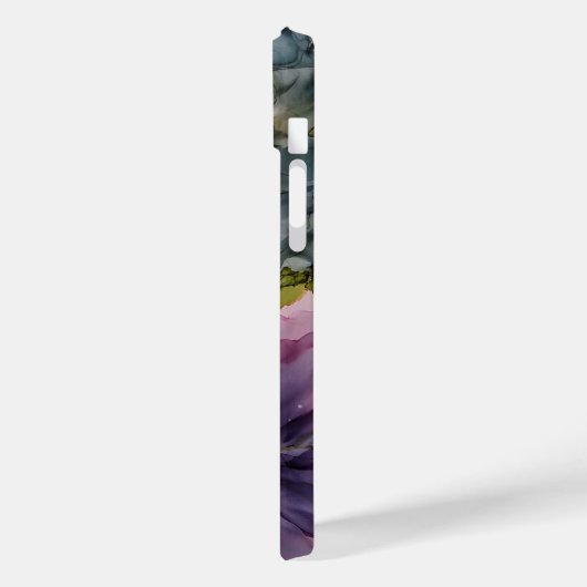 roze en paarse alcoholbloem Case-Mate iPhone case (Achterkant / Links)