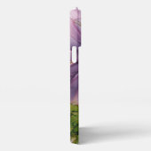 roze en paarse alcoholbloem iPhone hoesje (Rechterkant)