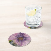 roze en paarse alcoholbloem kartonnen onderzetters (Insitu)