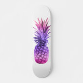Roze en Paarse ananas Persoonlijk Skateboard (Voorkant)