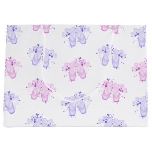 Roze en Paarse ballet Birthday Pointe Shoes Groot Cadeauzakje