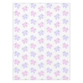 Roze en Paarse ballet Birthday Pointe Shoes Tafelkleed (Voorkant)