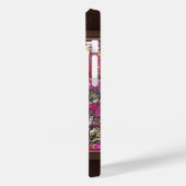 Roze en Paarse bladeren Case-Mate iPhone Case (Achterkant / Links)