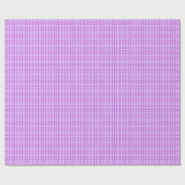 Roze en paarse bloem geblokt patroon cadeaupapier