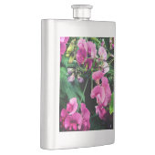 Roze en paarse bloemen flacon (Rechts)