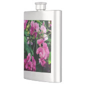 Roze en paarse bloemen flacon (Links)