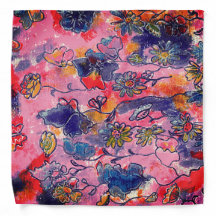 Roze en paarse bloemen Garden Oorspronkelijke Wate