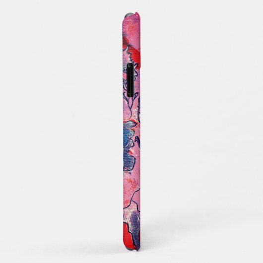 Roze en paarse bloemen Garden Oorspronkelijke Wate Case-Mate iPhone Case (Achterkant/rechts)