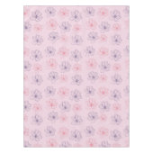 Roze en paarse bloemen tafelkleed (Voorkant)