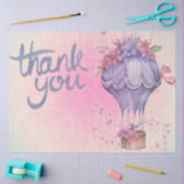 roze en paarse bloemen tissuepapier (Craft)