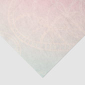 roze en paarse bloemen tissuepapier (Detail)