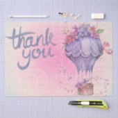 roze en paarse bloemen tissuepapier (Craft)