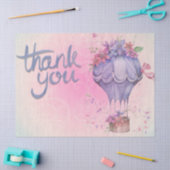 roze en paarse bloemen tissuepapier (Craft)