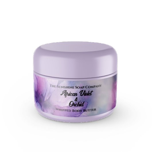 Roze en Paarse Bloemen Wraparound Jar Label Adreslabel Wikkel