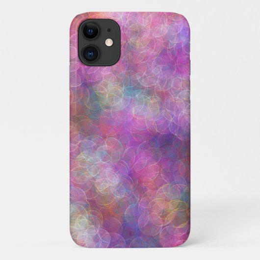 \Roze en Paarse Bokeh Case-Mate iPhone Case (Achterkant)