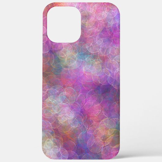 \Roze en Paarse Bokeh Case-Mate iPhone Case (Achterkant)