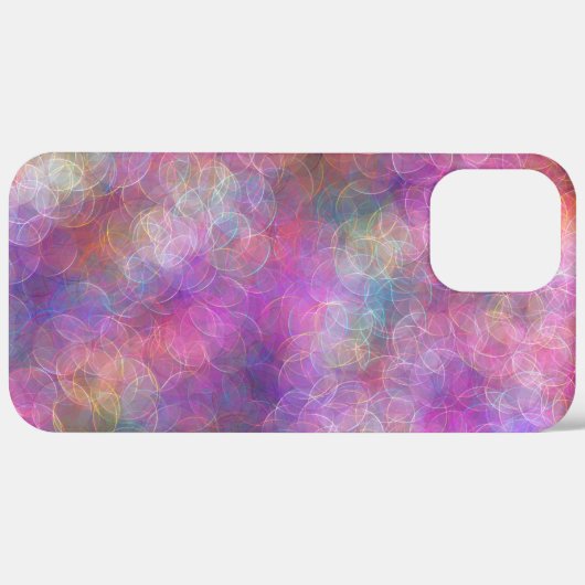 \Roze en Paarse Bokeh Case-Mate iPhone Case (Achterkant / Rechts)