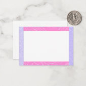 Roze en Paarse briefkaarten (Voorkant / Achterkant in situ)