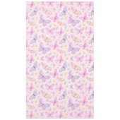 Roze en Paarse Butterfly Party Tafeldoek Tafelkleed (Voorkant)