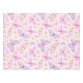 Roze en Paarse Butterfly Party Tafeldoek Tafelkleed (Voorkant (Horizontaal))