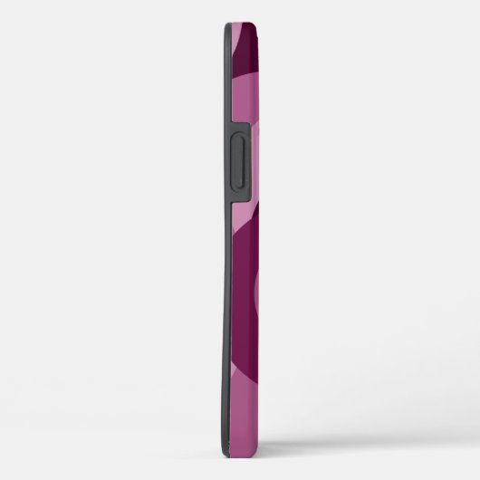 Roze en paarse cirkelenpatroon Case-Mate iPhone case (Achterkant / Rechts)