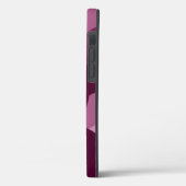 Roze en paarse cirkelenpatroon Case-Mate iPhone case (Achterkant / Links)