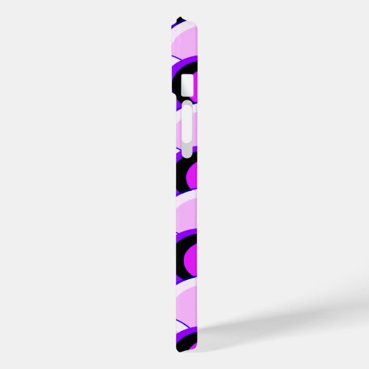 Roze en Paarse cirkels Case-Mate iPhone Case (Achterkant / Links)