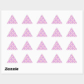 Roze en paarse cirkels sticker (Vel)