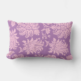 roze en Paarse Damask Pillow Kussen