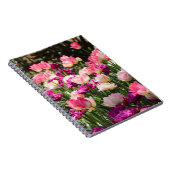 Roze en Paarse Delight Notitieboek (Rechterzijde)