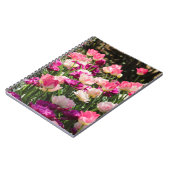 Roze en Paarse Delight Notitieboek (Linkerzijde)