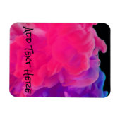 Roze en Paarse digitale rook Magneet (Horizontaal)